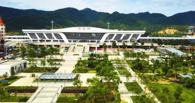 百色市高铁站前效劳广场